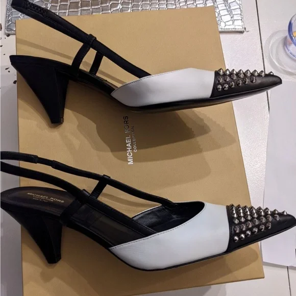 Michael Kors Collection Eloise Studded Pumps / Heels - Picture 9 of 13